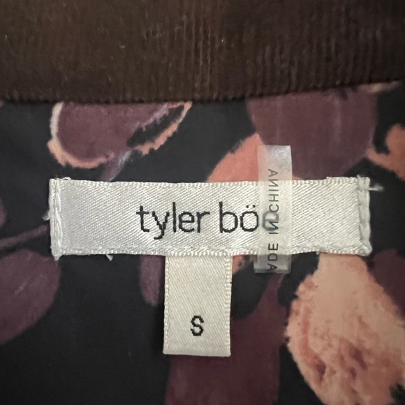 Tyler Boe Floral Quilted Vest Size Small - Picture 8 of 9